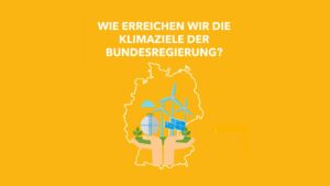 Wie erreichen wir die Klimaziele der Bundesregierung?